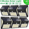 3Mode Waterproof 230 LED Solar Motion Sensor Lights Outdoor Sunlight Solar Powered Street Wall Lamp for Garden Decoration 1-4pcs
