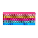 Big Size 40CM 50CM Rainbow Square Push Bubble Fidget Toys Adult Stress Relief Toy Antistress Squeeze Gift 20CM 30CM XL XXL XXXL