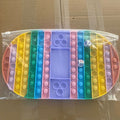 Big Size 40CM 50CM Rainbow Square Push Bubble Fidget Toys Adult Stress Relief Toy Antistress Squeeze Gift 20CM 30CM XL XXL XXXL