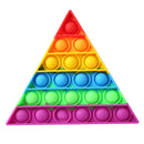 Rainbow Bubble Sensory Fidget Toy for Autisim Educational Autism Anti-stress Game Stress Relief Squishy Toys for Kids Adults