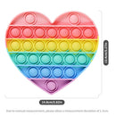 Fruit Animal Simple Fidget Toy Push Bubble Sensory Stress Sensory Toy Relief Funny Anti-stress Hand Toys for Adult Children