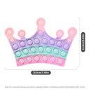 Fruit Animal Simple Fidget Toy Push Bubble Sensory Stress Sensory Toy Relief Funny Anti-stress Hand Toys for Adult Children