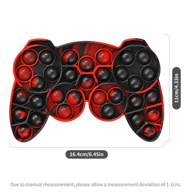 Fruit Animal Simple Fidget Toy Push Bubble Sensory Stress Sensory Toy Relief Funny Anti-stress Hand Toys for Adult Children