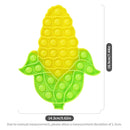 Fruit Animal Simple Fidget Toy Push Bubble Sensory Stress Sensory Toy Relief Funny Anti-stress Hand Toys for Adult Children