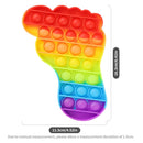 Fruit Animal Simple Fidget Toy Push Bubble Sensory Stress Sensory Toy Relief Funny Anti-stress Hand Toys for Adult Children