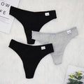 3 Pcs Lots Plus Size S-4XL Underwear Women Lingerie Panties Sexy G String Thongs for Lady Cotten Panties Girls Briefs