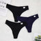 3 Pcs Lots Plus Size S-4XL Underwear Women Lingerie Panties Sexy G String Thongs for Lady Cotten Panties Girls Briefs