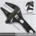 Multi-function Adjustable Wrench Aluminium Alloy large Open Wrench Universal Spanner Repair Tool for Water Pipe Screw Bathroom