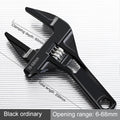 Multi-function Adjustable Wrench Aluminium Alloy large Open Wrench Universal Spanner Repair Tool for Water Pipe Screw Bathroom