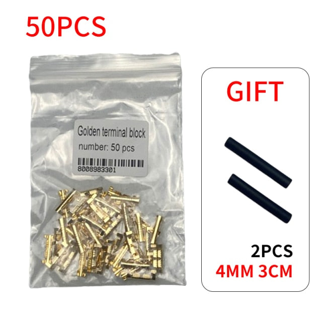 100/200/1000pcs 453 U-shaped 0.3-1.5mm2 terminal tab cold inserts connectors cold terminal small teeth fascia terminal