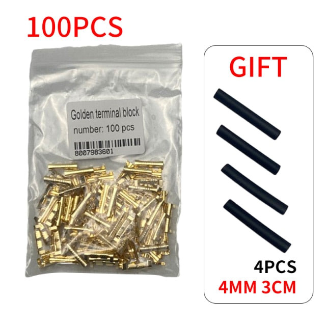 100/200/1000pcs 453 U-shaped 0.3-1.5mm2 terminal tab cold inserts connectors cold terminal small teeth fascia terminal