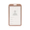 1 Pcs Aluminum Alloy Card Cover Case Bank Business Work Card Holder with ABS Retractable Badge Reel Credit ID Card Badge Bag