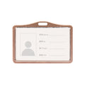 1 Pcs Aluminum Alloy Card Cover Case Bank Business Work Card Holder with ABS Retractable Badge Reel Credit ID Card Badge Bag