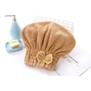 Microfibre Quick Hair Drying Bath Towel Spa Bowknot Wrap Towel Cap Bathroom Accessories Bonnets For Women Designer Shower Cap