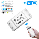 Mouehouse DIY Bluetooth Wi-Fi Smart Light Switch  Timer Smart Life APP Wireless Remote Control Works with Alexa Google Home