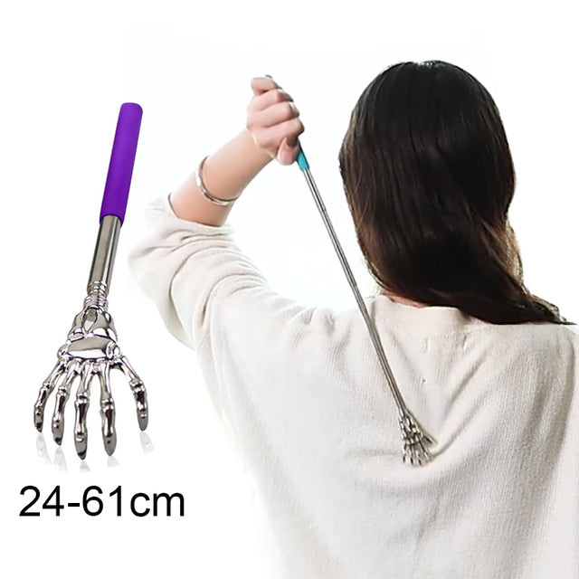 Telescopic Stainless Steel Claw Massager For Back Massage Promotion Tools For Blood Circulation Relax Health Back Scratcher Tool