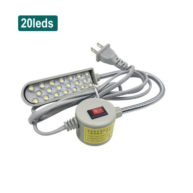 Industrial Lighting Sewing Machine LED Lights Multifunctional Flexible Work Lamp Magnetic Sewing light for Drill Press Lathe