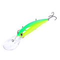 Hengjia 1pcs 16cm 20g Deep Diving Large Minnow Wobbler Lure Artificial Hard Bait Crankbait Bass Pike Perch Fishing Tackle