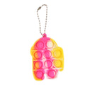 Cheap Mini Push Bubble Sensory Fidget Toys Keychain Simple Dimple Squishy Anti Stress Reliever For Adult Kids Popite Fidget Toy