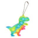 Cheap Mini Push Bubble Sensory Fidget Toys Keychain Simple Dimple Squishy Anti Stress Reliever For Adult Kids Popite Fidget Toy