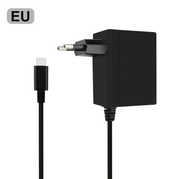 EU & US Plug AC Adapter Charger For Nintendo Switch NS Game Console Wall Travel Home Charge 15V 2.6A Charging USB Type C Power