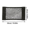 Car Back Rear Trunk Storage Net Seat Elastic String Net Magic Sticker Mesh Storage Bag Pocket Cage Auto Organizer Seat Back Bag