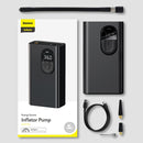 Baseus Car Air Compressor Inflatable Pump With LED Lamp For Motorcycle Bicycle Car Tyre Inflator Wireless Electric Air Pump