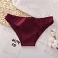 2021 Cotton Women's Panties Comfortable Underwear Low Waist Solid Color Briefs Plus Size Female Underpant Panty Lingerie XXL