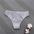 2021 Cotton Women's Panties Comfortable Underwear Low Waist Solid Color Briefs Plus Size Female Underpant Panty Lingerie XXL