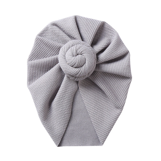 New Solid Waffle Crochet Knit Baby Hat 3M-5T Turban Infant Toddler Newborn Baby Cap Bonnet Beanies Headwraps for Baby Girls Boy