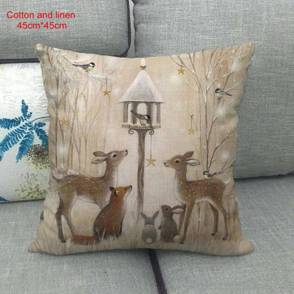 45cm Christmas Pillowcase Christmas Decorations for Home New Year Christmas Home Decorations Christmas Gift Natale Navidad 2021