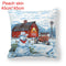 45cm Christmas Pillowcase Christmas Decorations for Home New Year Christmas Home Decorations Christmas Gift Natale Navidad 2021