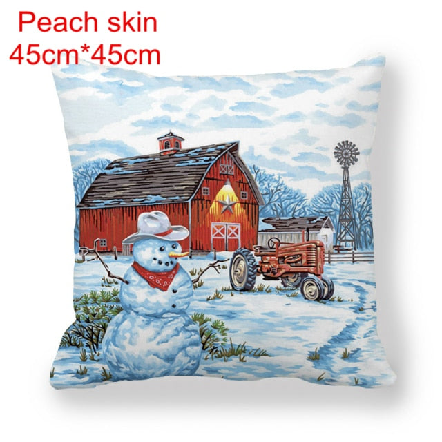 45cm Christmas Pillowcase Christmas Decorations for Home New Year Christmas Home Decorations Christmas Gift Natale Navidad 2021