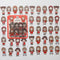 Mohamm 40 Sheets/1 Box Sticker Mini Multi Colors PET Kawaii Girl Cartoon Decoration Scrapbooking Stationery School Supplies