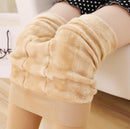 Winter Leggings Knitting Velvet Casual Legging New High Elastic Thicken Lady's Warm Black Pants Skinny Pants For Women Leggings