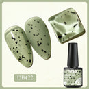 6ml Yogurt Gel Nail Polish Semi Permanent Solid Jelly Eggshell Gel Polish Lamp Opal Varnish Soak Off Nail Art Manicure Top Coat