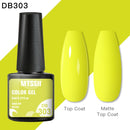 6ml Yogurt Gel Nail Polish Semi Permanent Solid Jelly Eggshell Gel Polish Lamp Opal Varnish Soak Off Nail Art Manicure Top Coat