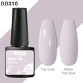 6ml Yogurt Gel Nail Polish Semi Permanent Solid Jelly Eggshell Gel Polish Lamp Opal Varnish Soak Off Nail Art Manicure Top Coat