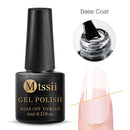 6ml Yogurt Gel Nail Polish Semi Permanent Solid Jelly Eggshell Gel Polish Lamp Opal Varnish Soak Off Nail Art Manicure Top Coat