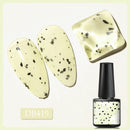 6ml Yogurt Gel Nail Polish Semi Permanent Solid Jelly Eggshell Gel Polish Lamp Opal Varnish Soak Off Nail Art Manicure Top Coat