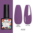 Arte Clavo 8ml Gel Nail Polish Nails Shiny Color Soak Off UV Gel Varnish Semi Permanant UV Gel Nail Art Need Led Lamp Top Coat