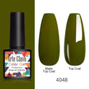 Arte Clavo 8ml Gel Nail Polish Nails Shiny Color Soak Off UV Gel Varnish Semi Permanant UV Gel Nail Art Need Led Lamp Top Coat