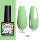 Arte Clavo 8ml Gel Nail Polish Nails Shiny Color Soak Off UV Gel Varnish Semi Permanant UV Gel Nail Art Need Led Lamp Top Coat