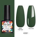 Arte Clavo 8ml Gel Nail Polish Nails Shiny Color Soak Off UV Gel Varnish Semi Permanant UV Gel Nail Art Need Led Lamp Top Coat