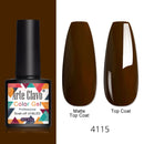 Arte Clavo 8ml Gel Nail Polish Nails Shiny Color Soak Off UV Gel Varnish Semi Permanant UV Gel Nail Art Need Led Lamp Top Coat