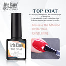 Arte Clavo 8ml Gel Nail Polish Nails Shiny Color Soak Off UV Gel Varnish Semi Permanant UV Gel Nail Art Need Led Lamp Top Coat