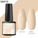 Mtssii 6ml Reflective Glitter Gel Nail Polish 8Colors Sparkling Auroras Laser Nail Gel Semi Permanent Soak Off UV Gel Varnish