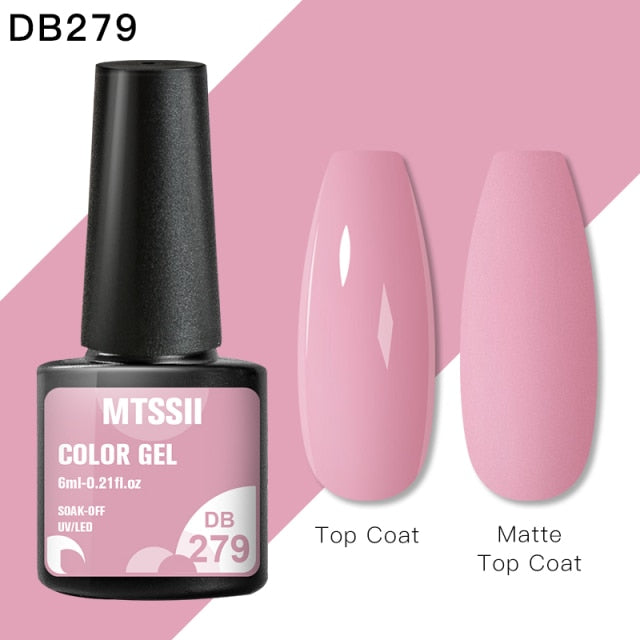 Mtssii 6ml Reflective Glitter Gel Nail Polish 8Colors Sparkling Auroras Laser Nail Gel Semi Permanent Soak Off UV Gel Varnish