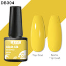 Mtssii 6ml Reflective Glitter Gel Nail Polish 8Colors Sparkling Auroras Laser Nail Gel Semi Permanent Soak Off UV Gel Varnish