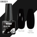 Mtssii 6ml Reflective Glitter Gel Nail Polish 8Colors Sparkling Auroras Laser Nail Gel Semi Permanent Soak Off UV Gel Varnish